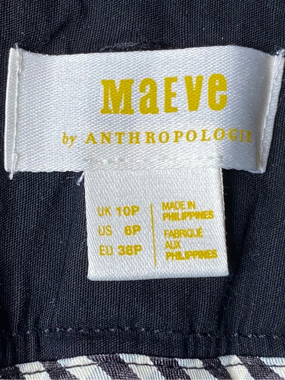 Maeve 6P Naomi Linen Wide-Leg Flare Pants - Picture 8 of 9
